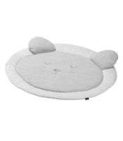 Alvi Tapis d'éveil rond Faces 3D avec oreilles