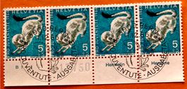 Nr.J 215 Pro Juventute GESTEMPELT Bern 1966 Wildtiere   