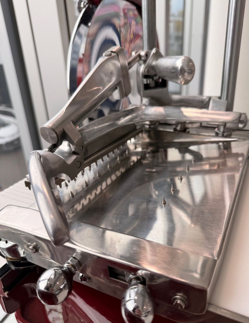 Berkel Elettrodomestici da cucina: original restaurierte Berkel Model 9h rosso – Usato da Zürich venduto da Autocity 3