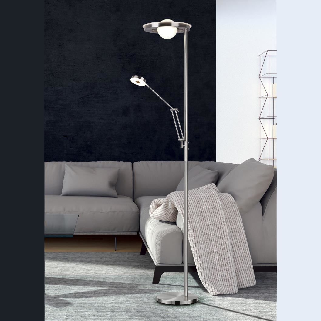 Lampade: LED Stehleuchte, Dimmer, 181 cm Höhe – Nuovo (secondo la descrizione) da Kreuzlingen venduto da Smart-Light