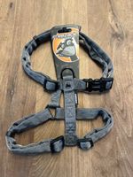 Freezack Hundegeschirr grau 20mm x 45-75cm neu verpackt