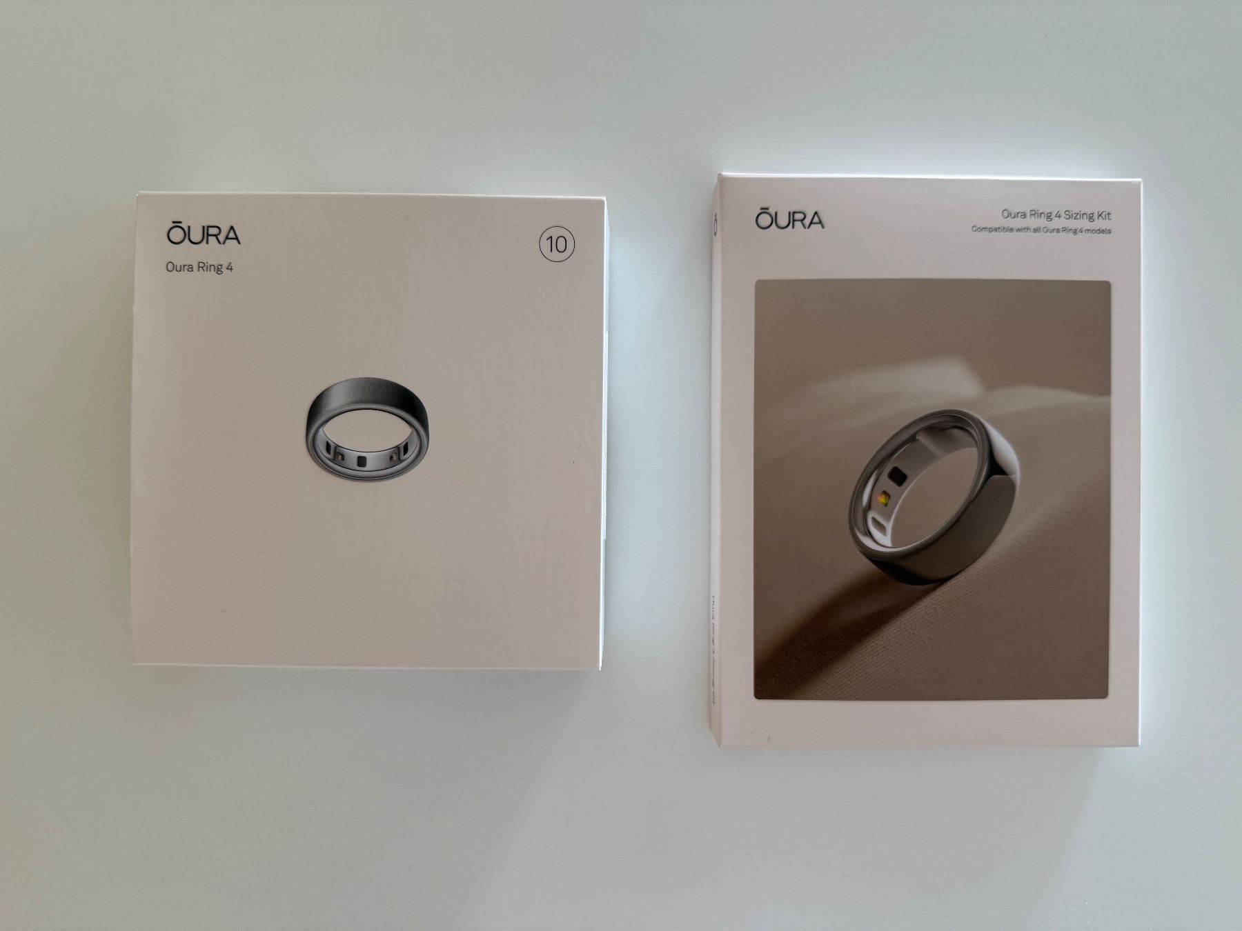 Oura Bagues: Oura Ring 4 Brushed Silver, Grösse 10 – D'occasion à Zürich par flowmezh 1