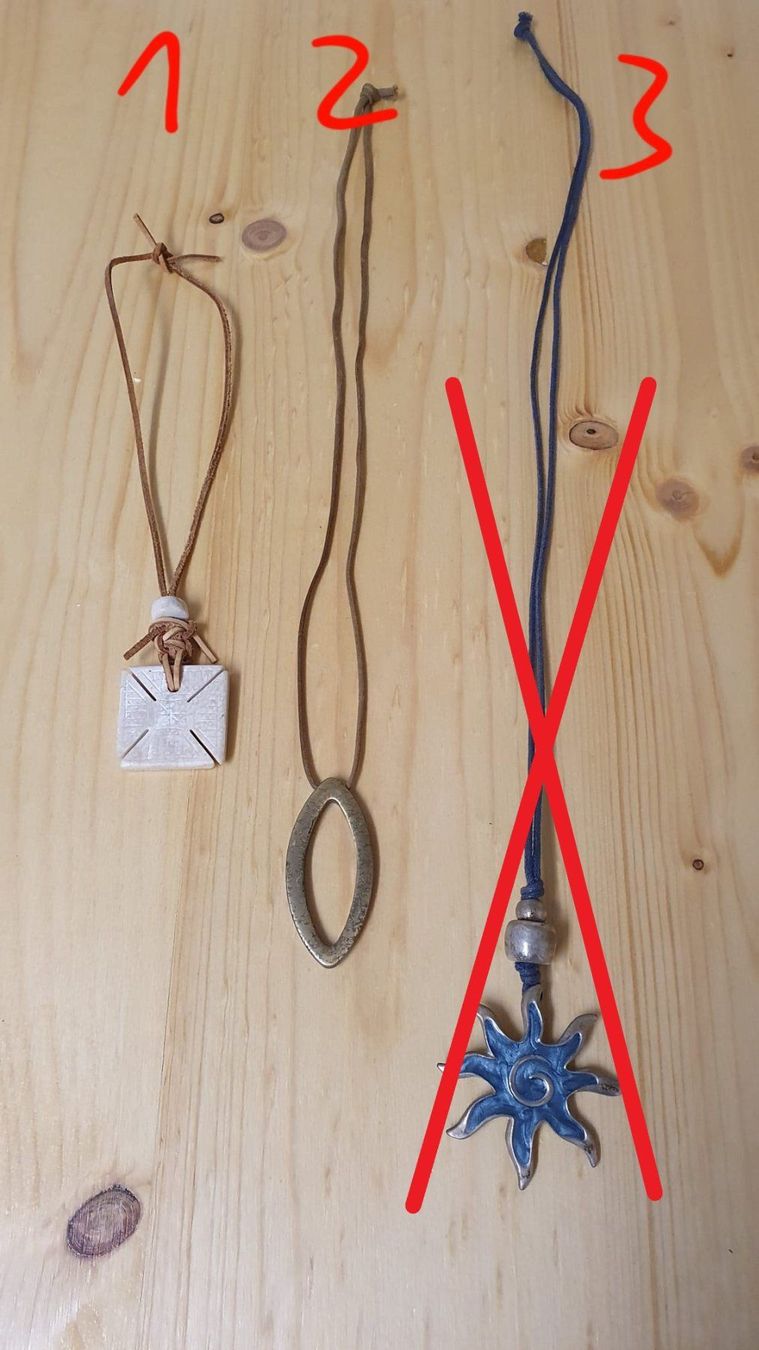 Catenine: Modeschmuck / Halsketten Set 2 – Usato da Nebikon venduto da Japostyle 1