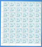 🇨🇭Probedruck 1956 * Block of 48 dummy stamps * blue *