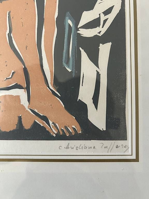 Grafica & Litografie: Lithography Christine Zufferey – Usato da Morges venduto da flo_68sd 1