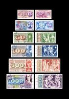 Banknoten Schweiz 5.Serie komplett 6-teilig (Replica)