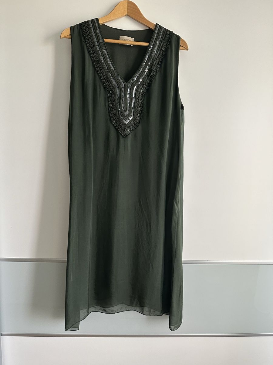 Vestiti: Cartoon Freizeitkleid grün Gr 42 – Nuovo (secondo la descrizione) da Hindelbank venduto da Surlie 5