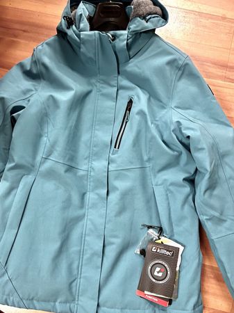 Outdoor Jacke m/Kapuze "Killtec" kuschliges Teddyfutter Gr42