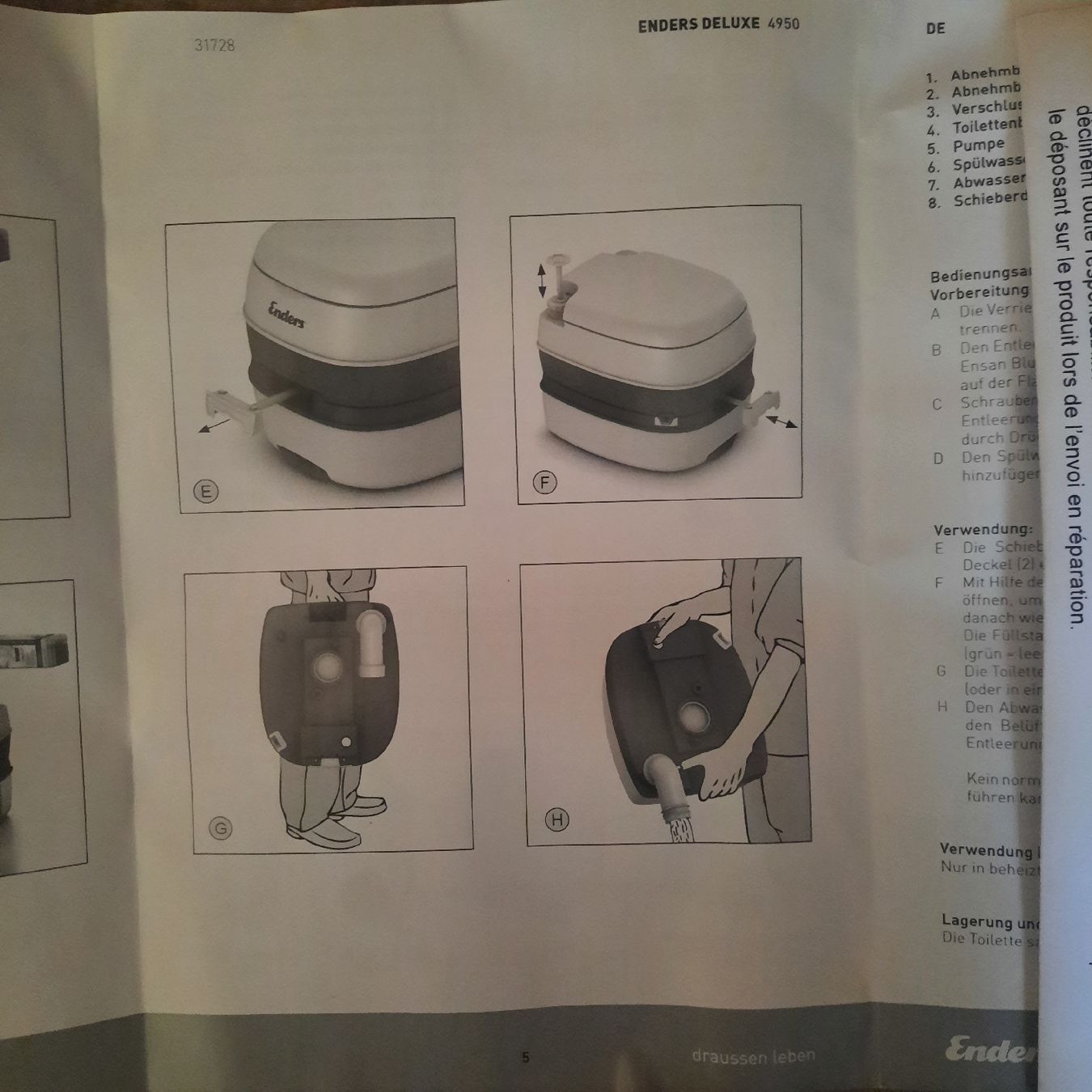 WC: Camping WC Enders – Neuf (Voir description) à Riedikon par cor_7jcd 5