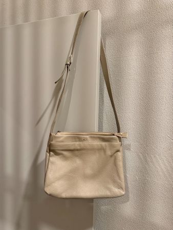 Handtasche Nika beige echtes Leder