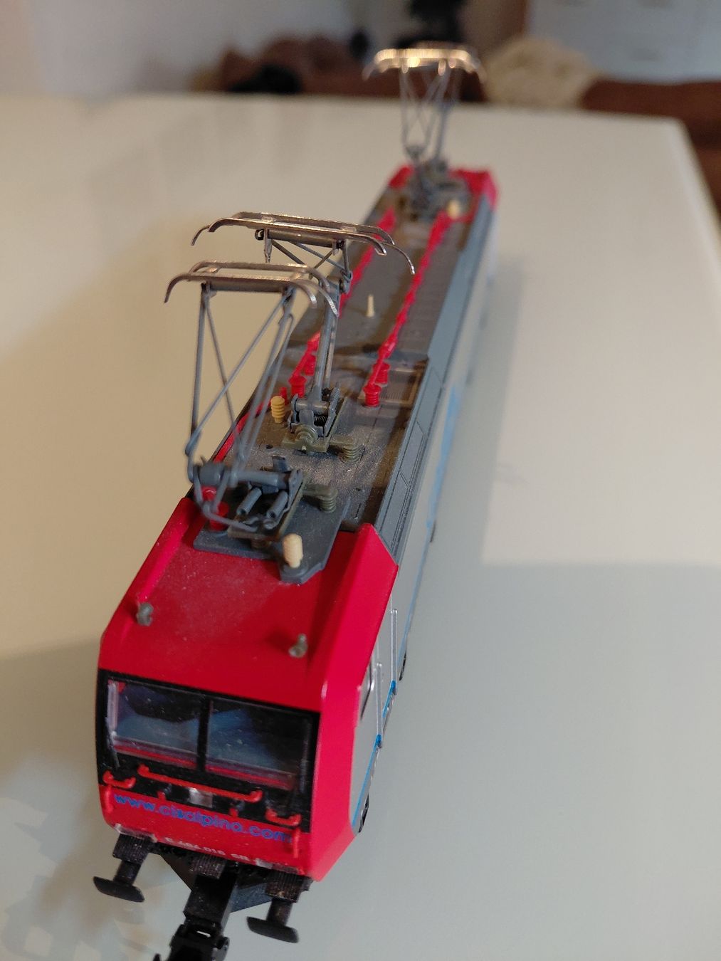 Märklin Modellini di ferrovie: Märklin  Re 484 Cisalpino digital – Usato da Courtetelle venduto da Nordrampe 4