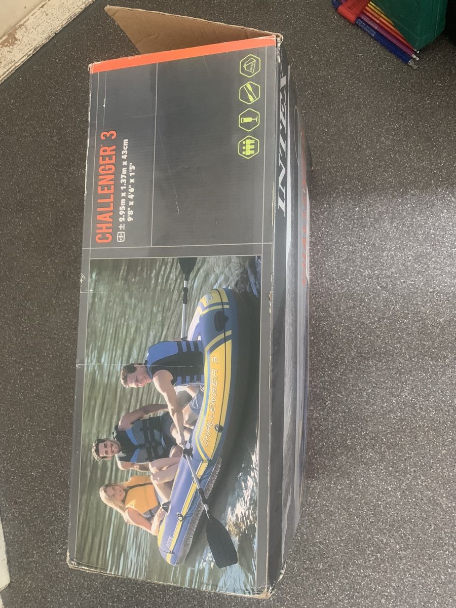 Boote: INTEX Challenger 3 Schlauchboot neuwertig – Neu und originalverpackt aus Zürich von naz_h8jw 1