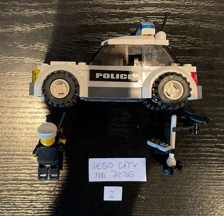 LEGO Mod 7236 Polizeiauto Streifenwagen Kinder Spielen Spass (Gebraucht ...