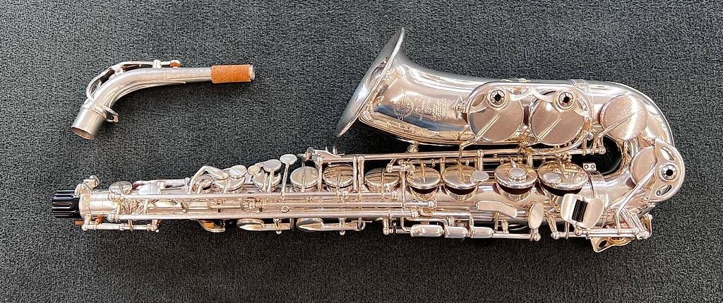 Strumenti musicali: Alt-Saxofon Selmer SA-II versilbert – Usato da Olten venduto da saxofonwerkstatt1