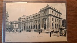 Carte Postale Ancienne Genève Hôtel des Postes, 1900