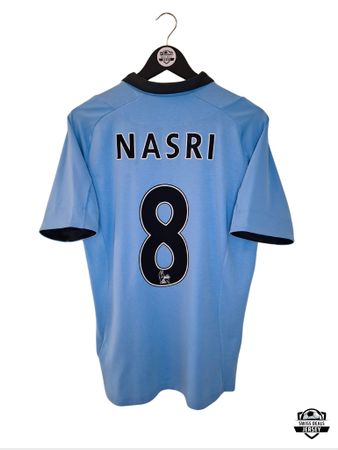 NASRI #8 Original Manchester City 2012-13 Home Trikot