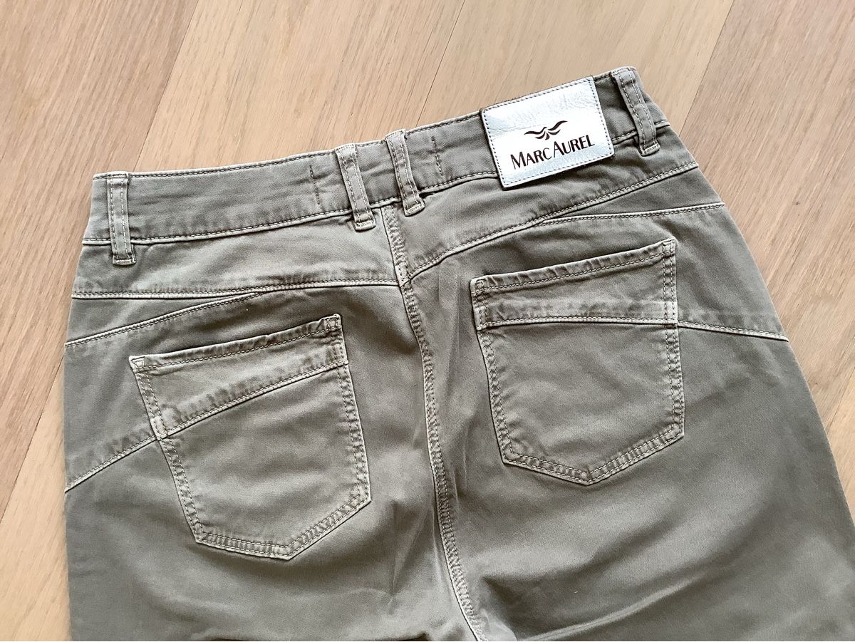 Jeans: Sommerjeans, Marc Aurel, grün, Gr. 38 – Nuovo (secondo la descrizione) da Cham venduto da capalari 3