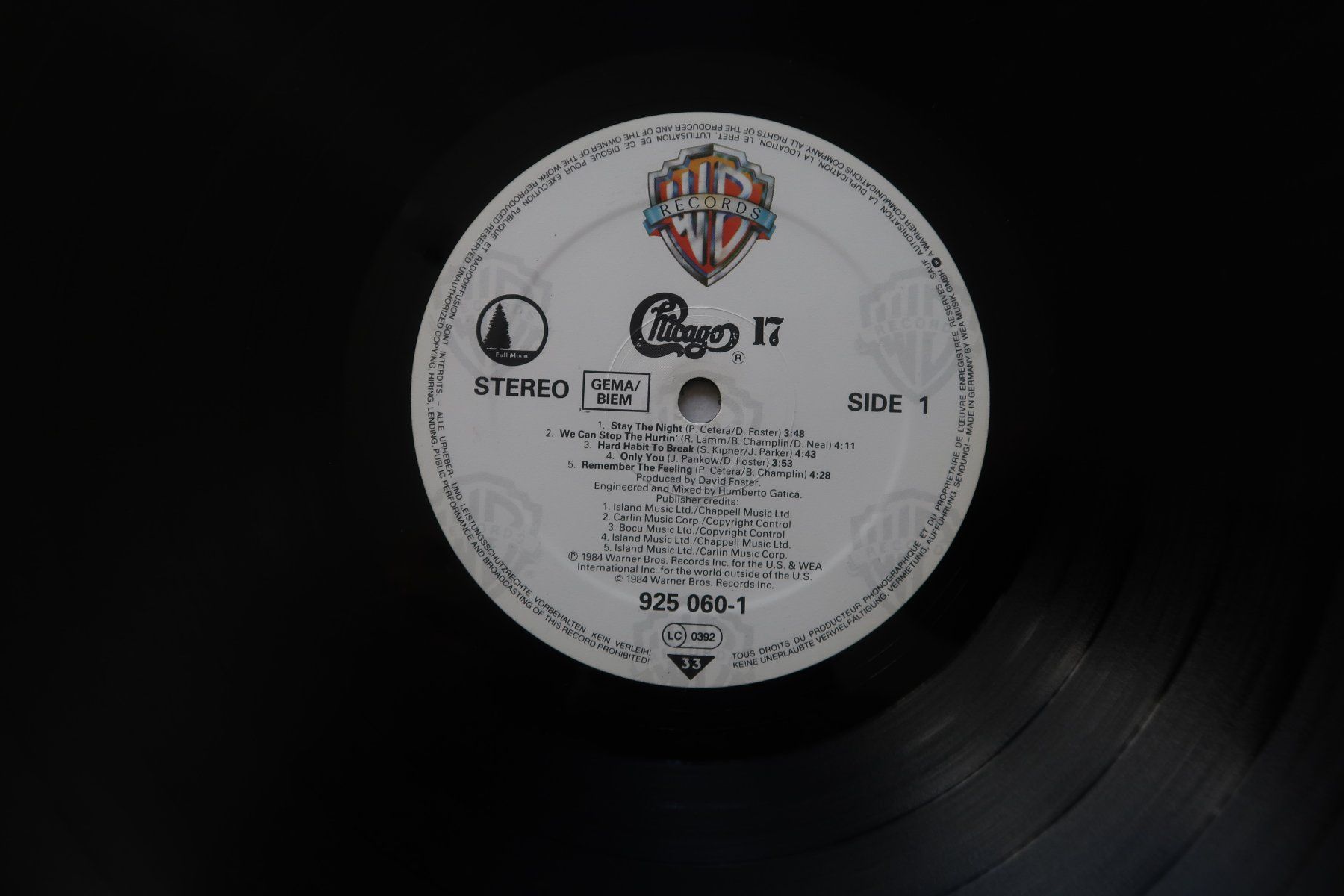 Dischi in vinile: CHICAGO - 17 - VINYL LP – Usato da Basel venduto da Patiscat 2