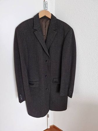 Hugo Boss Mantel, Grösse 106 / Schurwolle