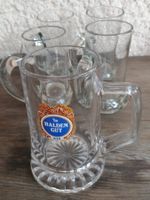 5 anciens verres à bière. 5 alte Bierhumpen