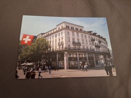 Ansichtskarte Confiserie Sprüngli Haus Paradeplatz Zürich 