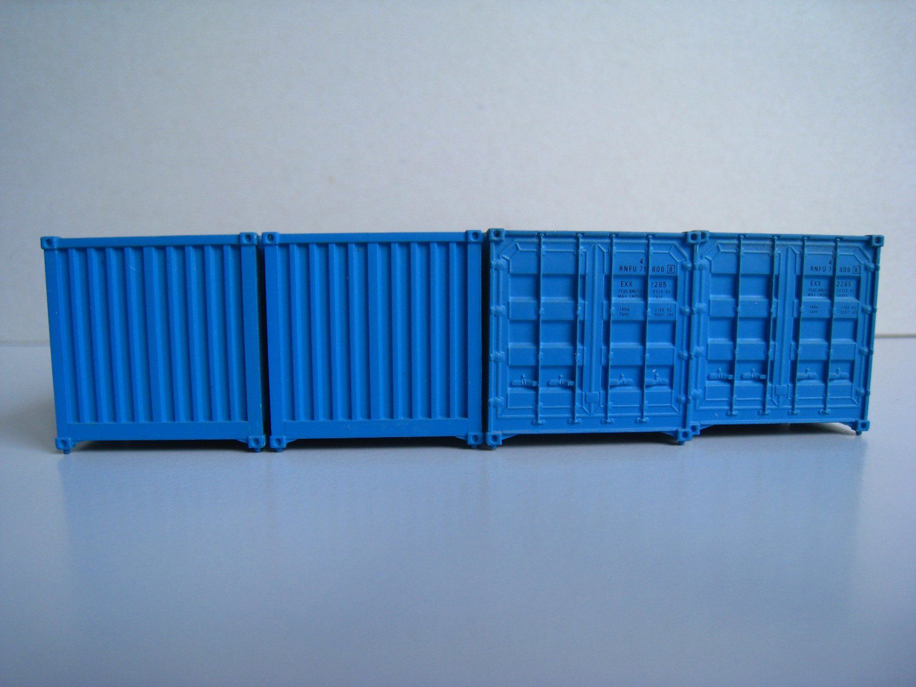 Modellini di ferrovie: Container 4 Stück für HO, Titan – Usato da Buchs ZH venduto da swiss-train 4