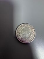 2 Franken 1965 Helvetia Muenze gute Erhaltung