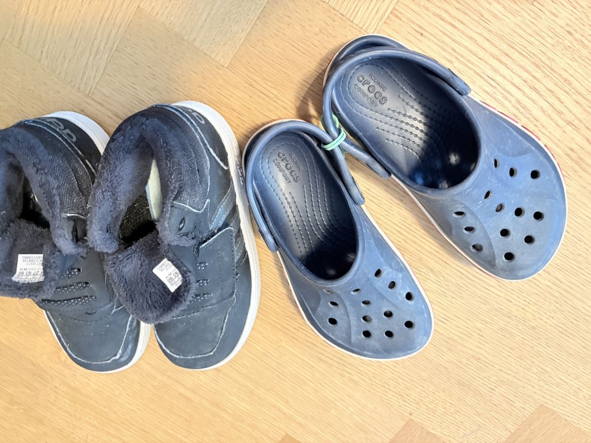 Scarpe per ragazzi: Crocs und Adidas Grösse 27 – Usato da Riehen venduto da Grayje4 3
