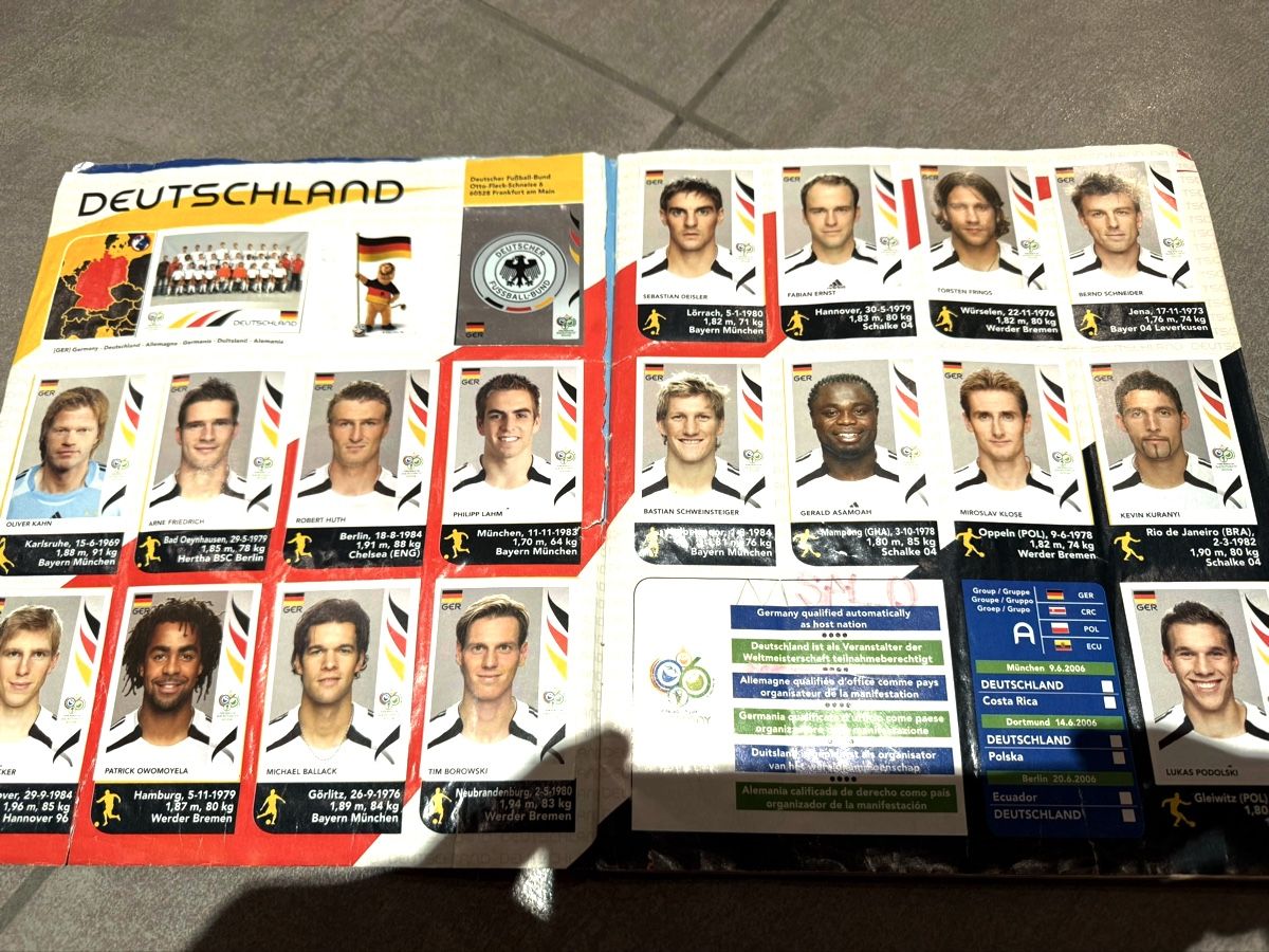 Panini Alben: Album Panini Euro 2006 Germany – Gebraucht aus Claro von KarinS84 7
