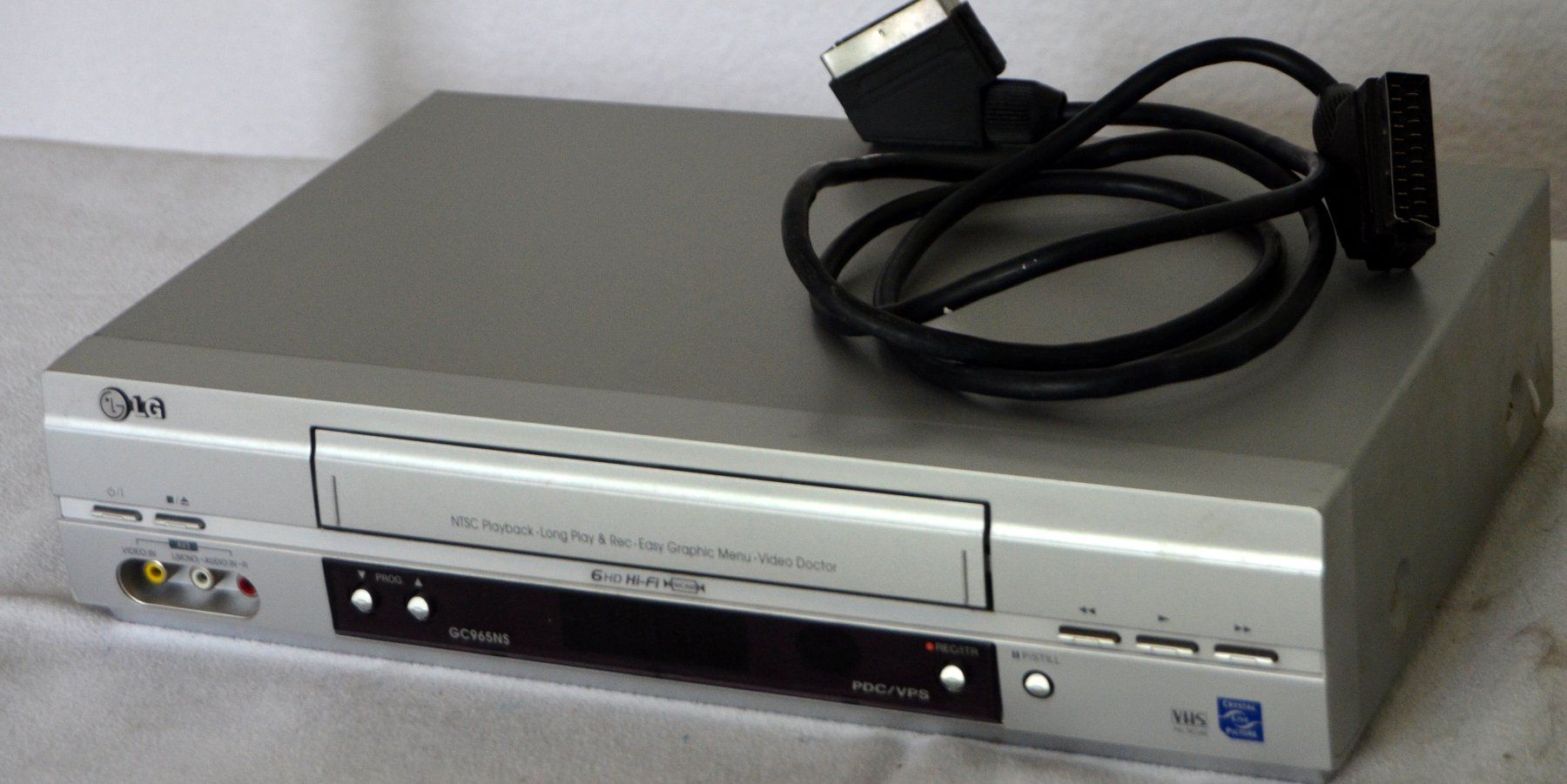 LG Registratori: Videorecorder / magnétoscope VHS LG FD265NS – Usato da Collonges venduto da arashee 1