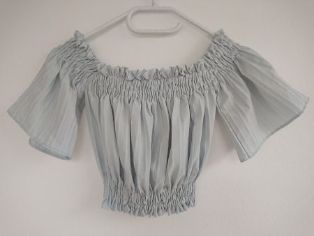 Damen Crop Top Zoozy Shop Gr. XS Salbei farbig