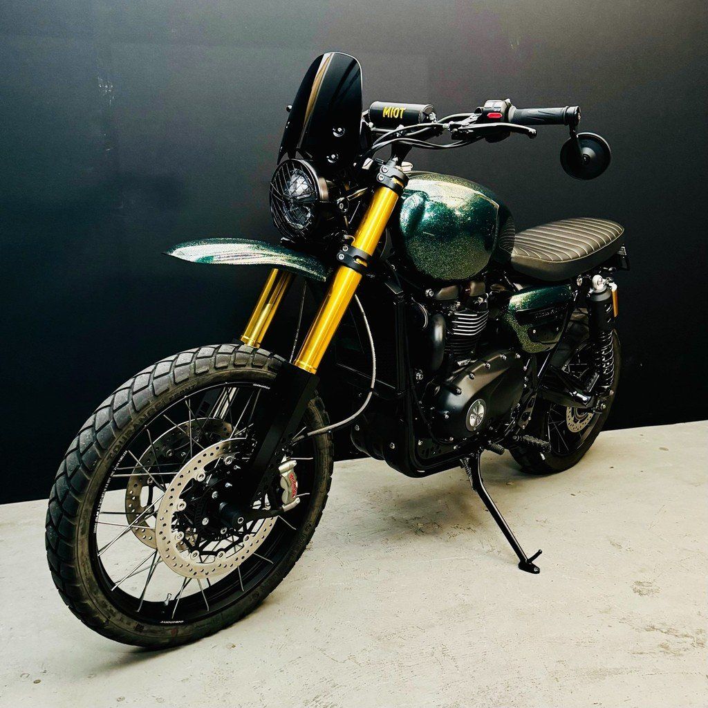 Triumph Enduro: TRIUMPH Scrambler 1200 XE Special Edition by MIOT – Gebraucht aus Oberhofen Thun'see von -MIOT- 1