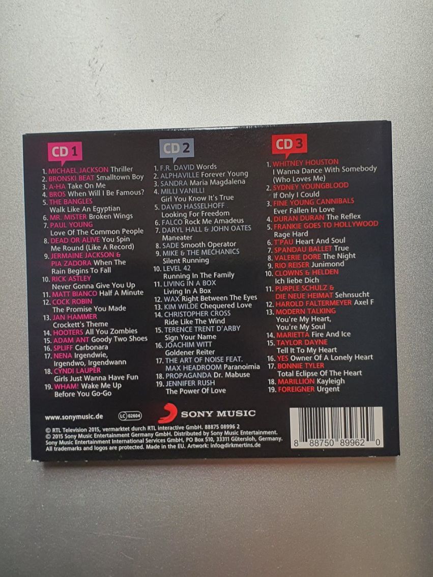 CD: I LIKE THE 80s (3 CDs) – Nuovo (secondo la descrizione) da Sisseln AG venduto da murmi83 1