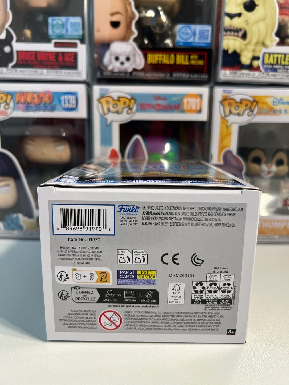 Funko Statuette: Funko POP! One Piece Monkey D. Luffy with Flag Edition Limit – Nuovo e nell'imballaggio originale da Le Mouret venduto da perfectbijou 5