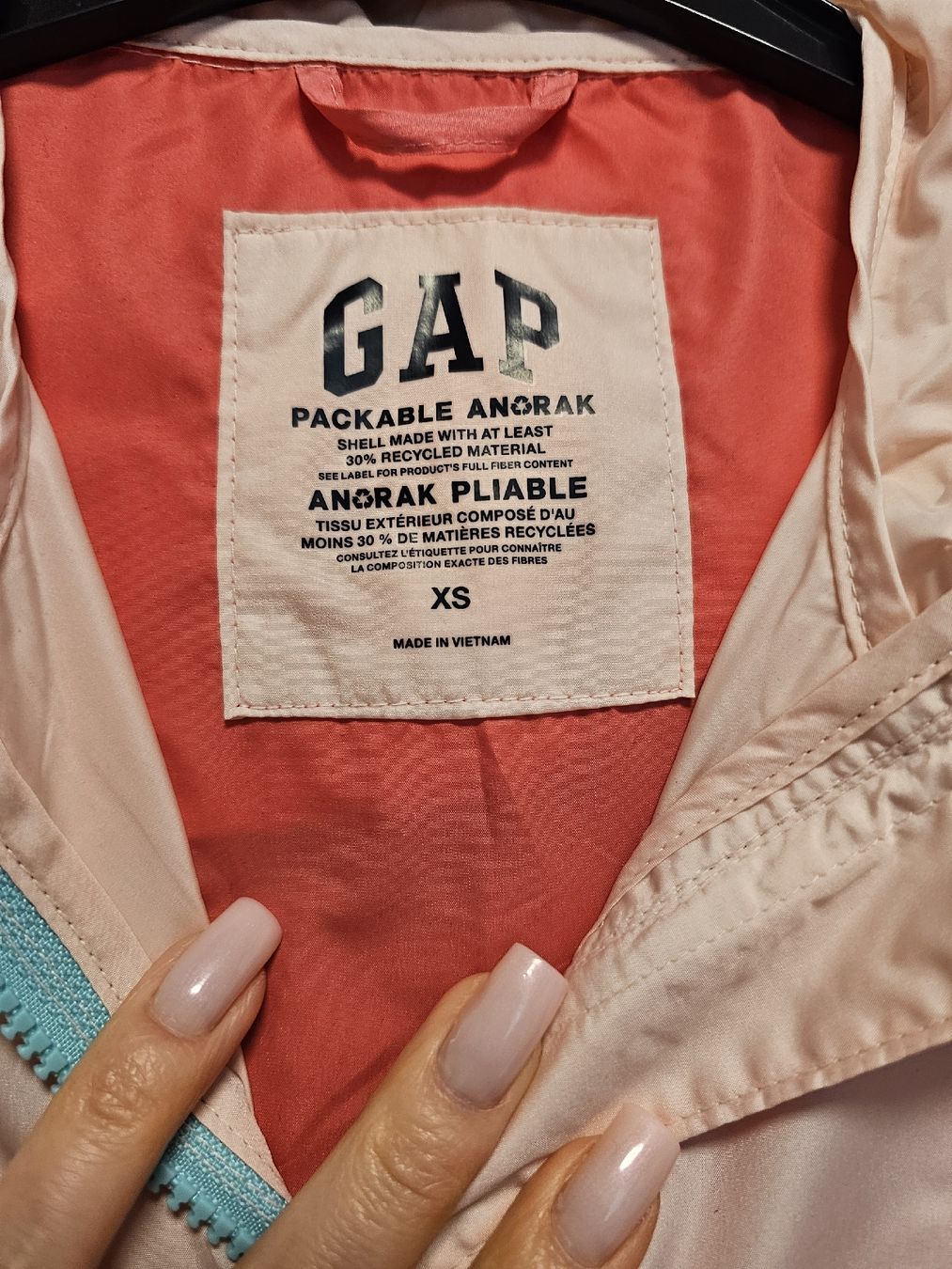Gap Jacken & Mäntel: GAP Mädchen Windjacke / Anorak Gr. XS – Neu (gemäss Beschreibung) aus Laufen von Taty007 1
