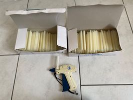 Etikettierpistole Banok 203 und Tag Pin-U / 15 mm