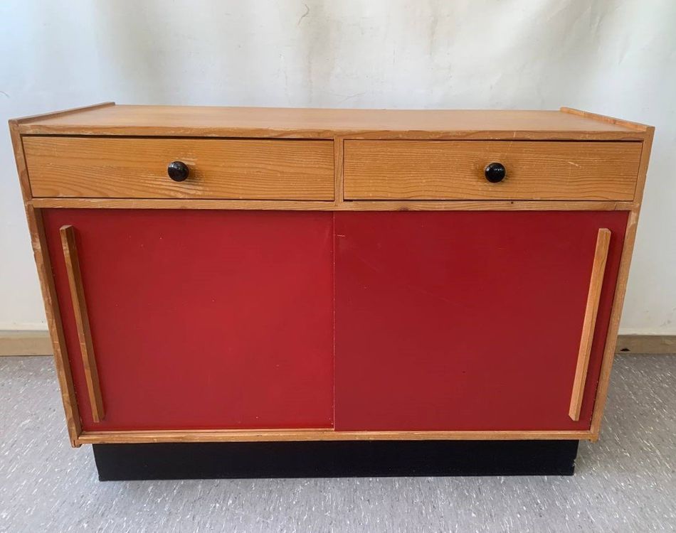vintage Kommode mit Schiebetüren L 6078 | Kaufen auf Ricardo