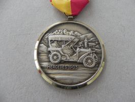 Medaille Auto Oldtimer Mercedes 1903 Hergestellt Jahr 1980