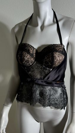 Spitzen Korsett | Noir by Hunkemöller | Gr. 34C