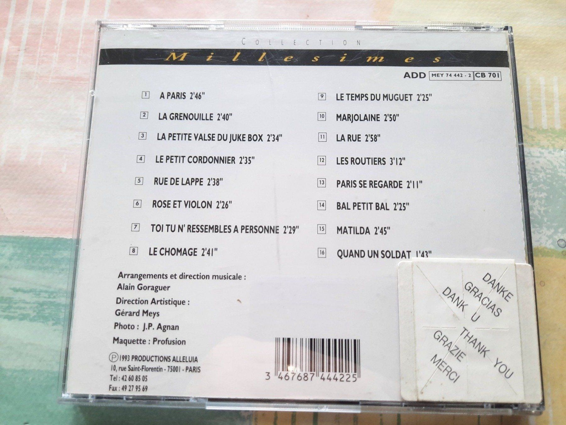 CDs: CD Francis Lemarque - A Paris – Gebraucht aus Pully von bro_n52j 1
