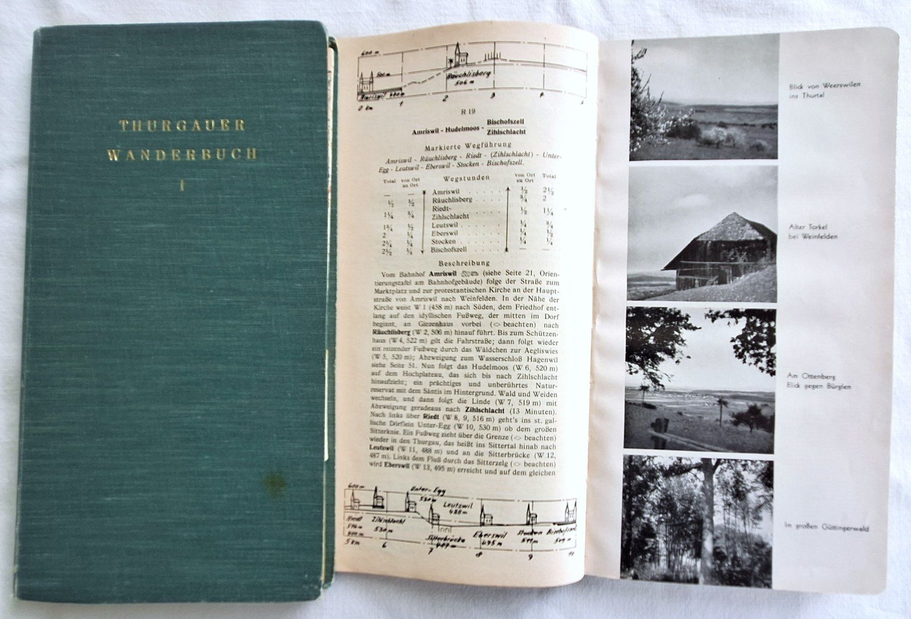 Libri: Thurgauer Wanderbuch I + II – Usato da Schaffhausen venduto da Hottschili 3