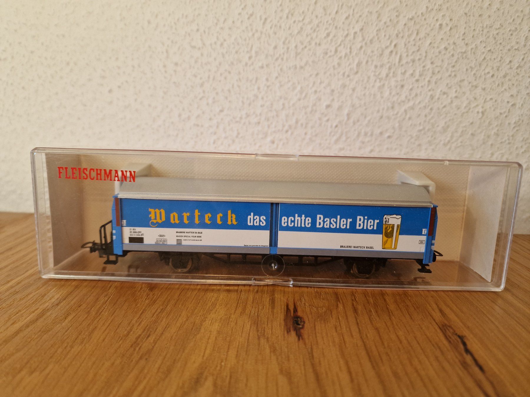 Fleischmann Modellini di ferrovie: SBB Warteck Güterwagen H0 – Usato da Matten b. Interlaken venduto da lor_hr9w 4