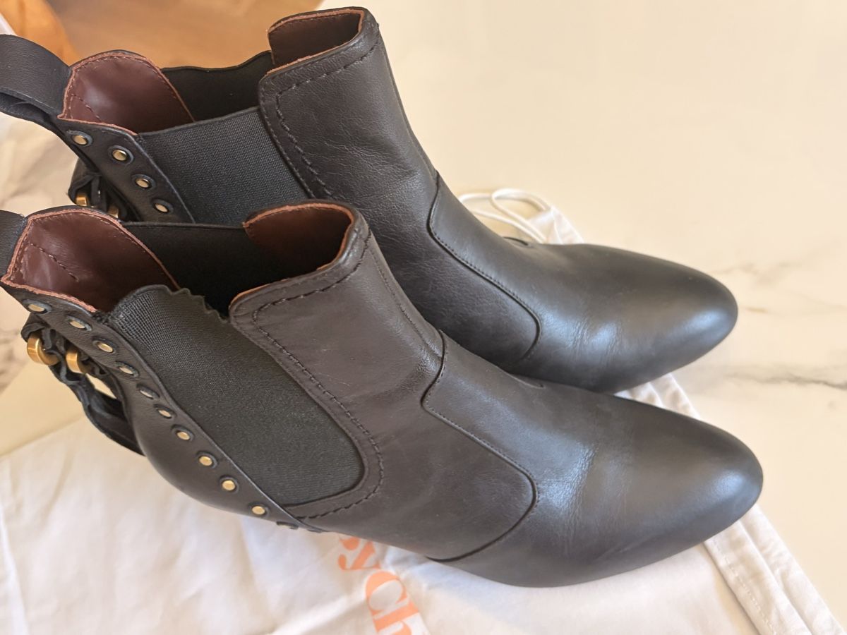 Chloé Damenschuhe: Chloe Stiefelette meichte gebrauchs spuren  – Neu (gemäss Beschreibung) aus Bauma von duj_9dsw 5