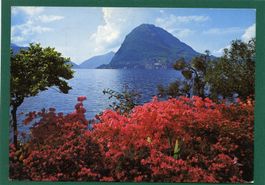 Lugano, Quai e San Salvatore, 1983, gelaufen, Grossformat