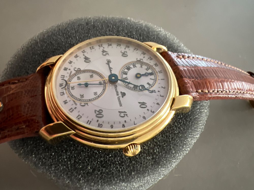 Verre De Régulateur Pour Montre De Poche - 608 Mm, Occasion, Pour Collection Ou Réparation