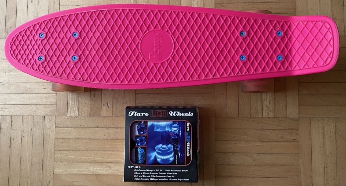 Penny Skateboards Skateboards: Penny Board Australia Pink – Usato da Sarnen venduto da Paris99