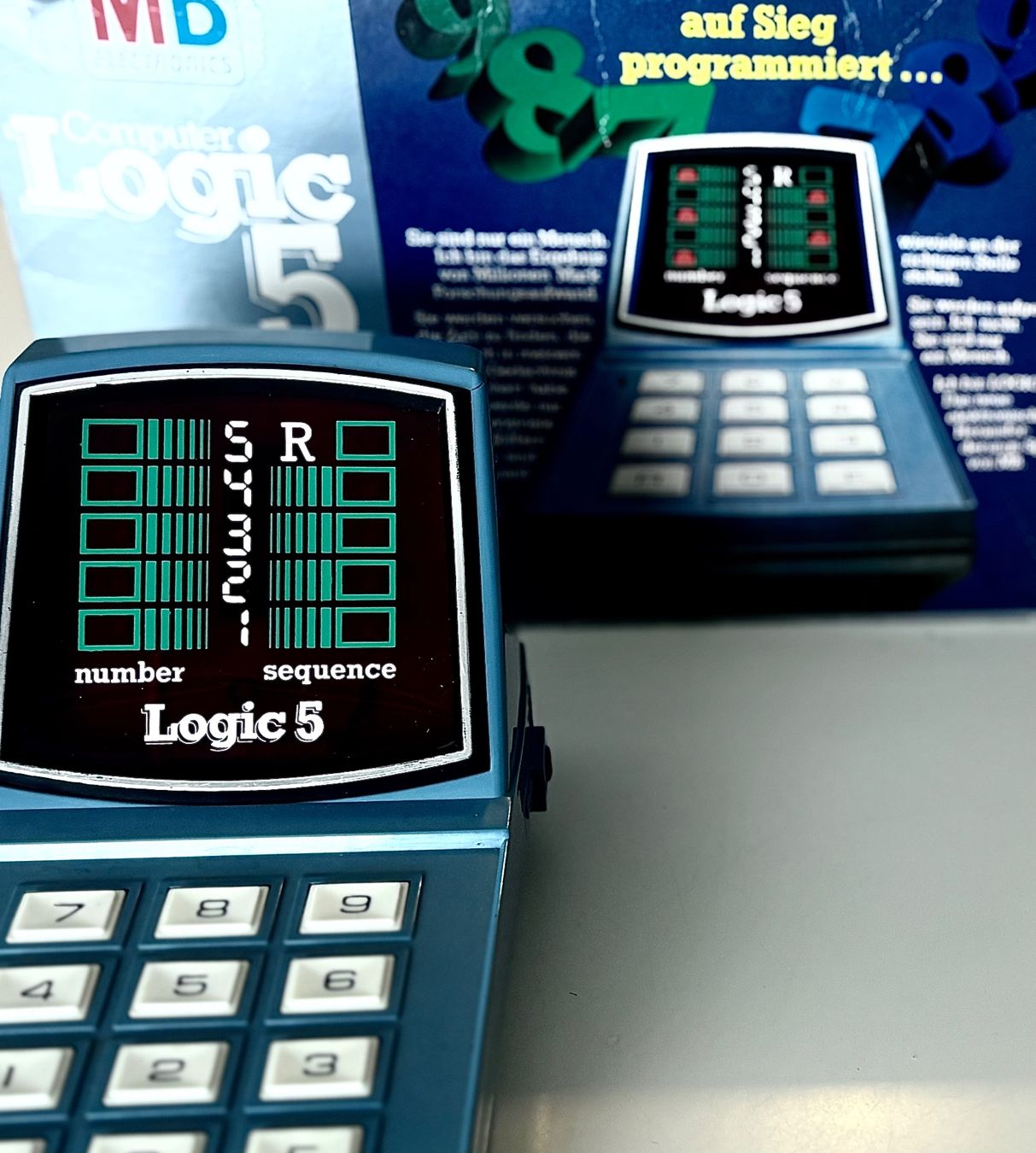 Console: COMPUTER LOGIC 5, HANDHELD, MB, VINTAGE, OVP, KONSOLE – Usato da Dachsen venduto da Sven_Jasper 7