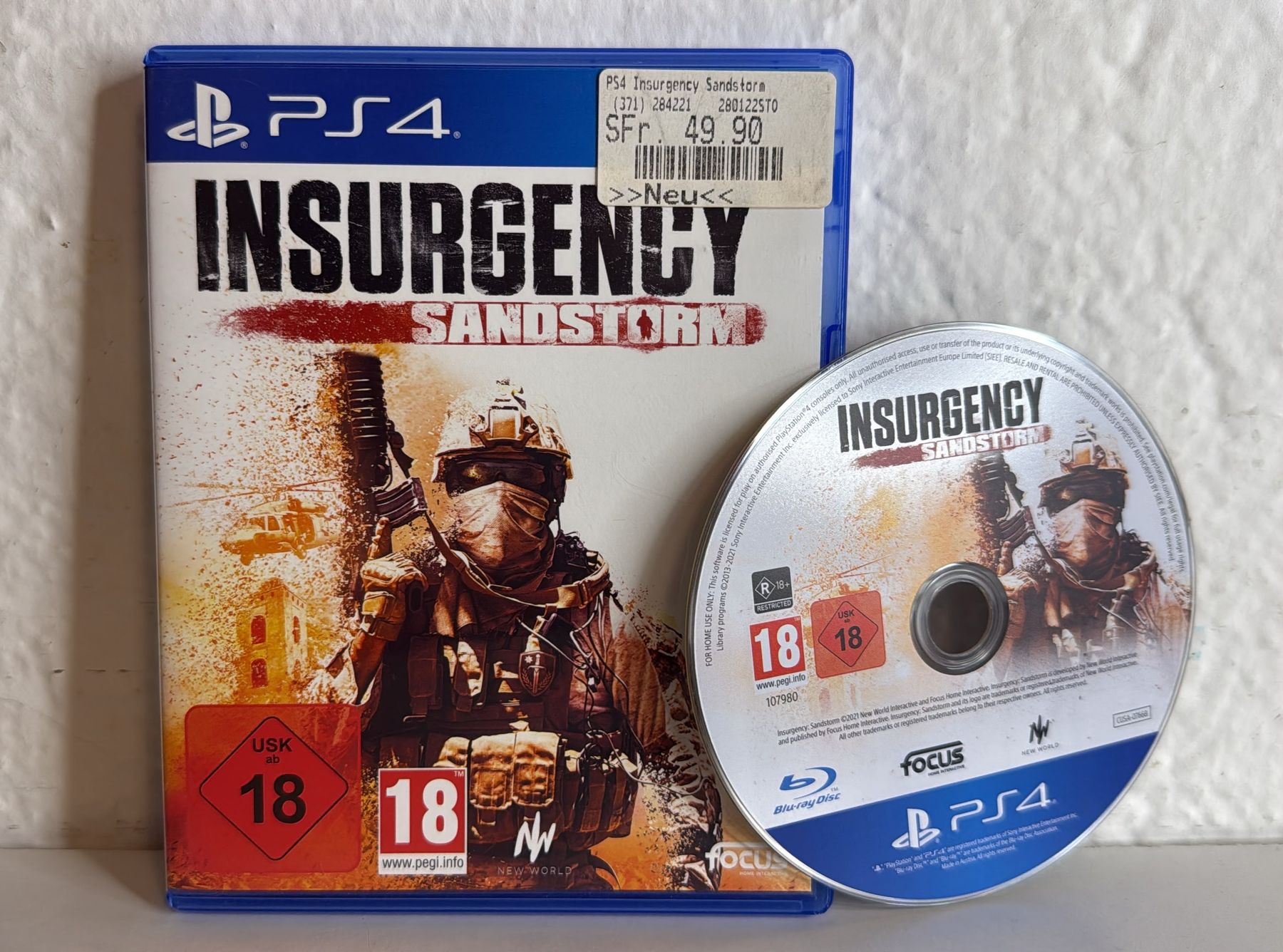 Jeux: PS4 Insurgency Sandstorm  – D'occasion à Ehrendingen par lax21