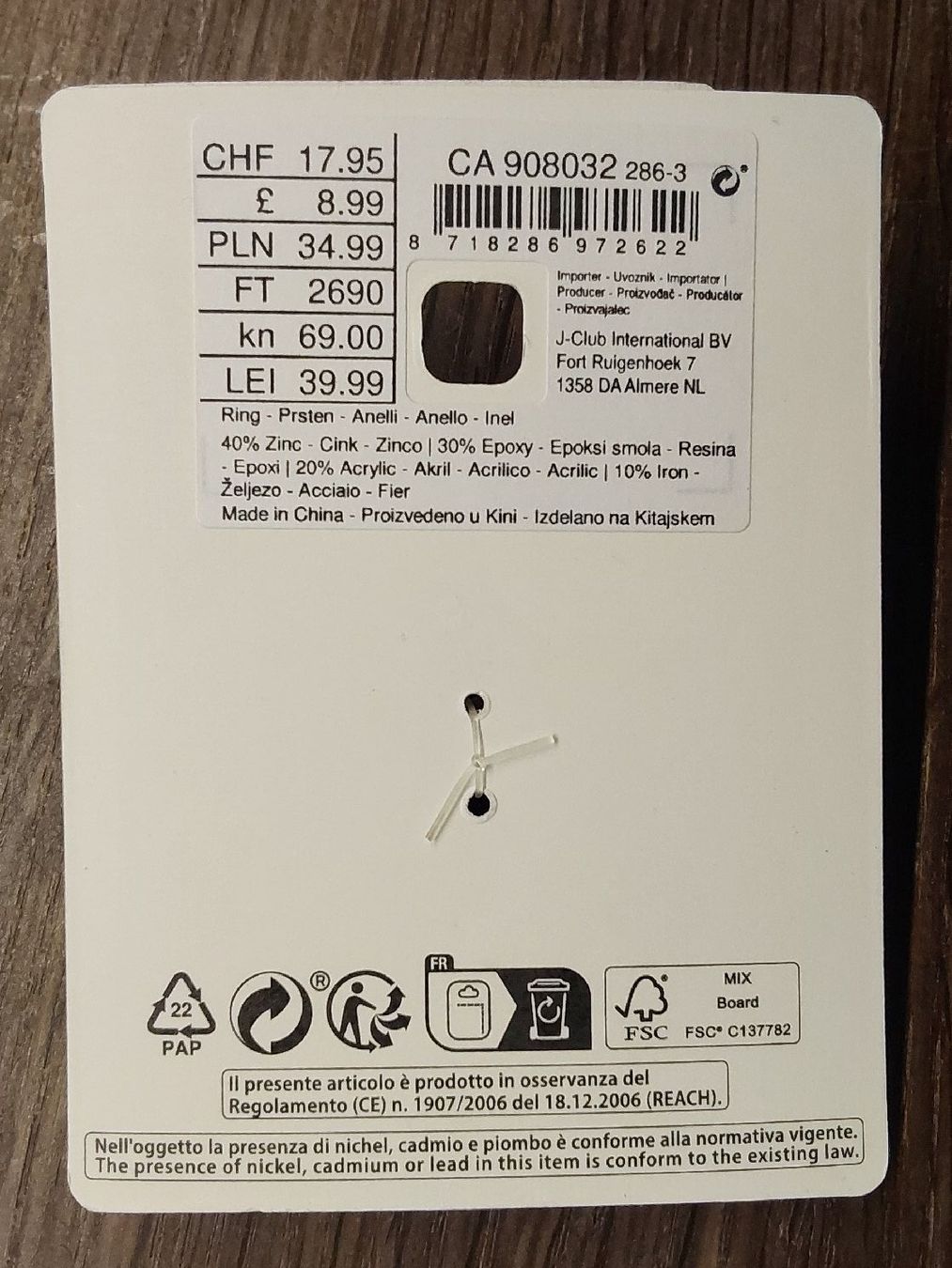 Ringe: 6 Fingerringe neu – Neu und originalverpackt aus Köniz von scopello12 2