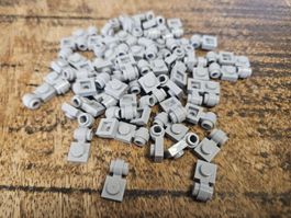 lego 4081b lot de 60 pièces Light Bluish Gray Plate,
